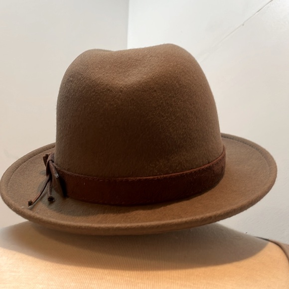 ANTONIO GARCIA CRUSHABLE WOOL FEDORA HAT - Picture 1 of 11